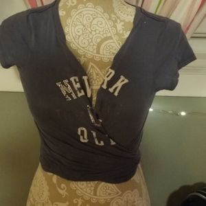 A renovated old navy tee